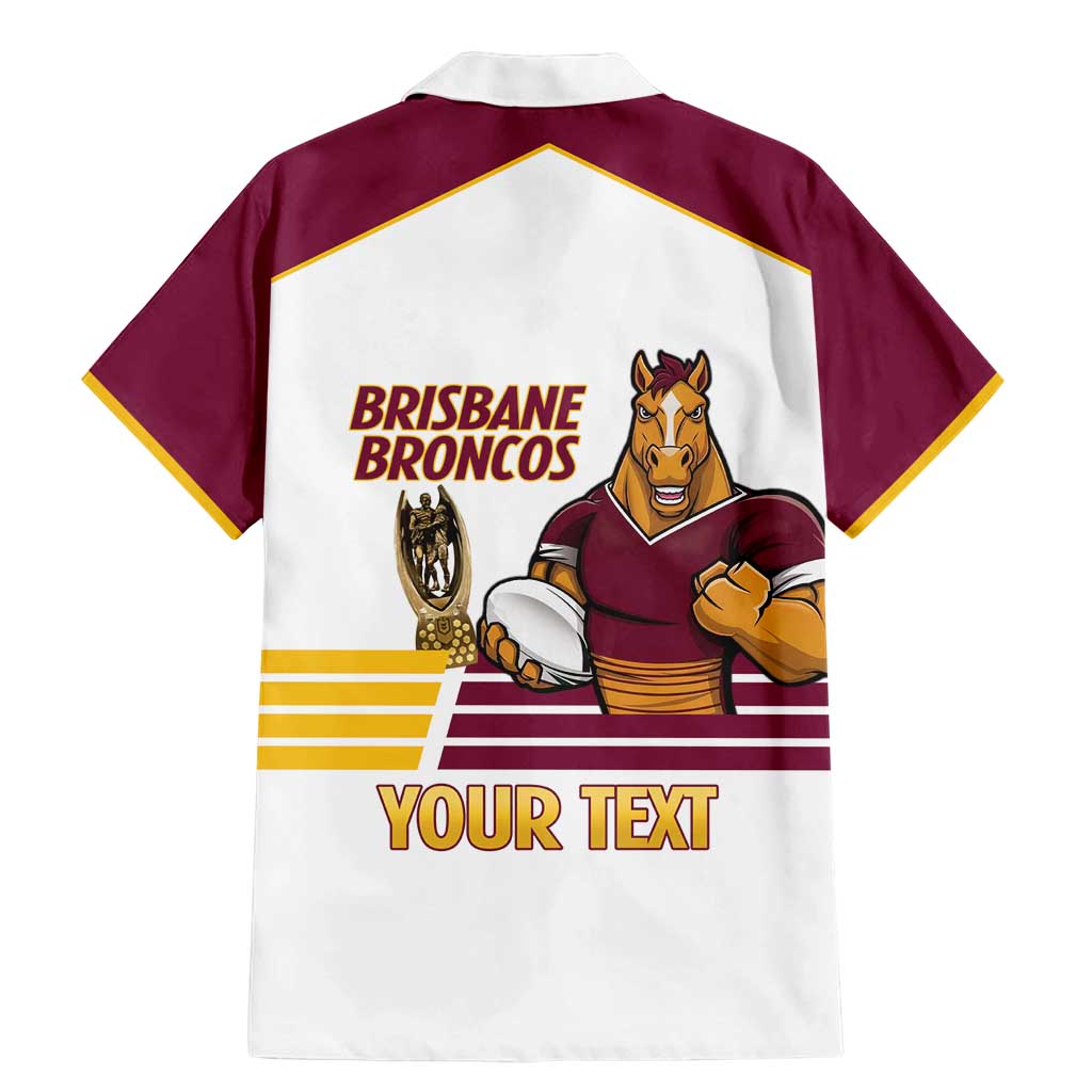 Brisbane Broncos Rugby Personalised Family Matching Mermaid Dress and Hawaiian Shirt NRL 4th Premiers Proud - Vibe Hoodie