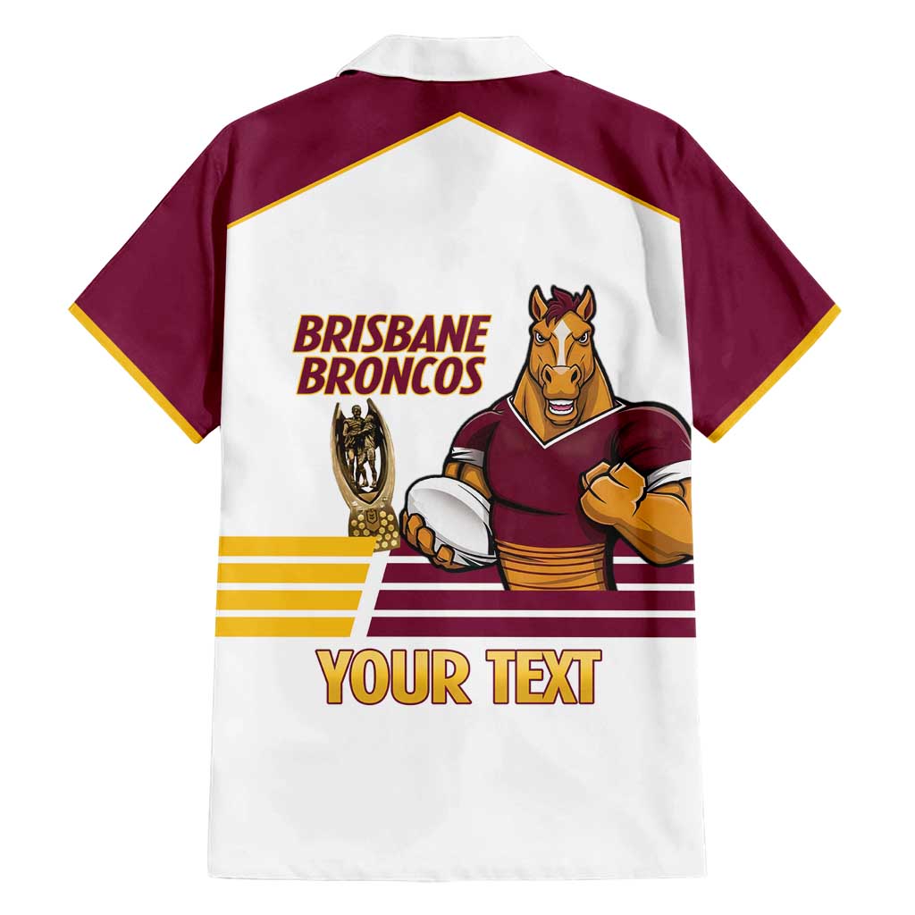 Brisbane Broncos Rugby Personalised Family Matching Puletasi and Hawaiian Shirt NRL 4th Premiers Proud - Vibe Hoodie