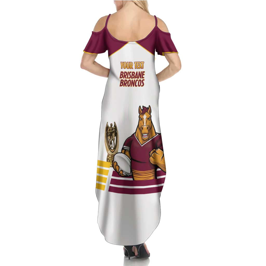 Brisbane Broncos Rugby Personalised Family Matching Summer Maxi Dress and Hawaiian Shirt NRL 4th Premiers Proud - Vibe Hoodie