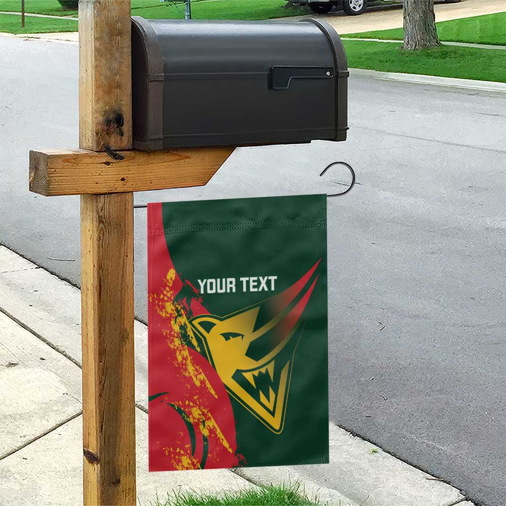 Custom Australia Tasmania Cricket Garden Flag Go Tasmanian Tigers - Grunge Style - Vibe Hoodie Shop