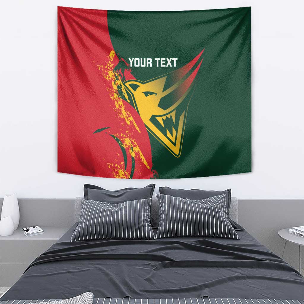 Custom Australia Tasmania Cricket Tapestry Go Tasmanian Tigers - Grunge Style - Vibe Hoodie Shop