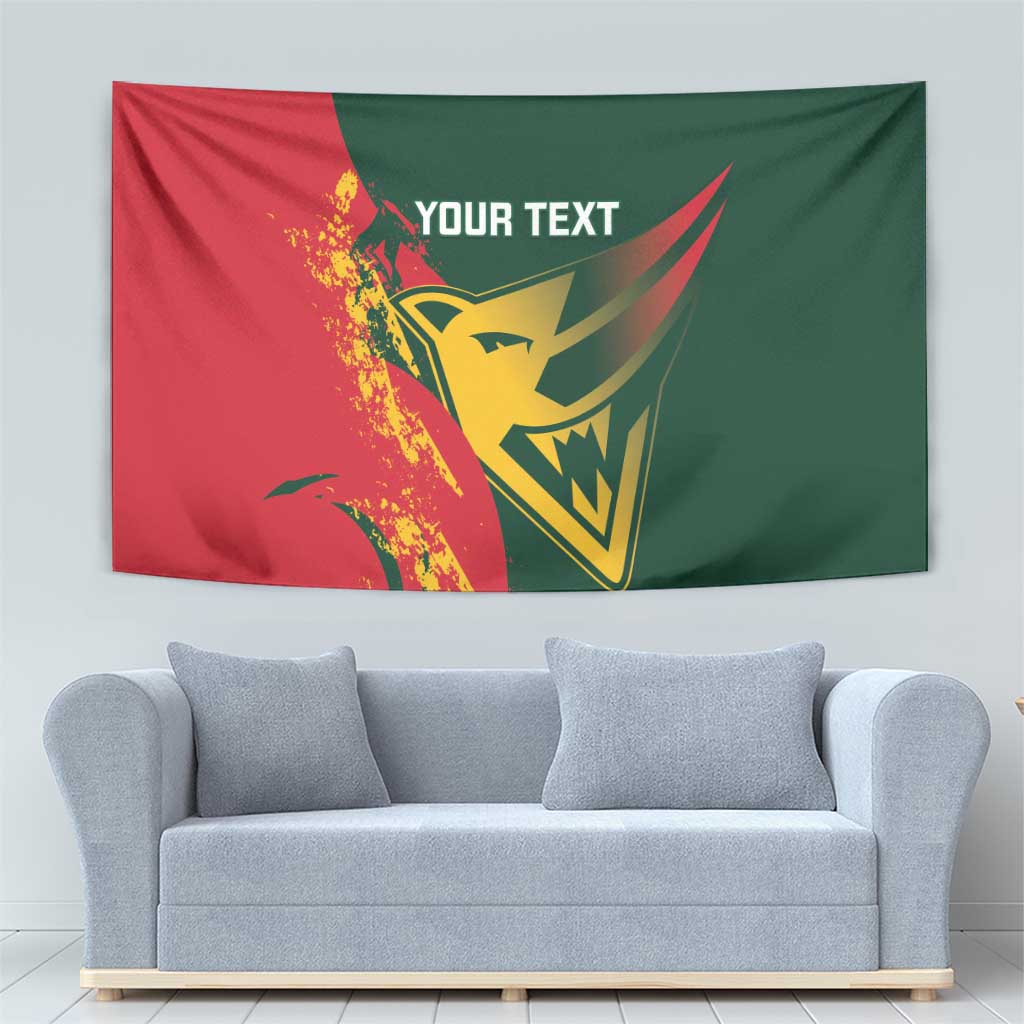 Custom Australia Tasmania Cricket Tapestry Go Tasmanian Tigers - Grunge Style - Vibe Hoodie Shop