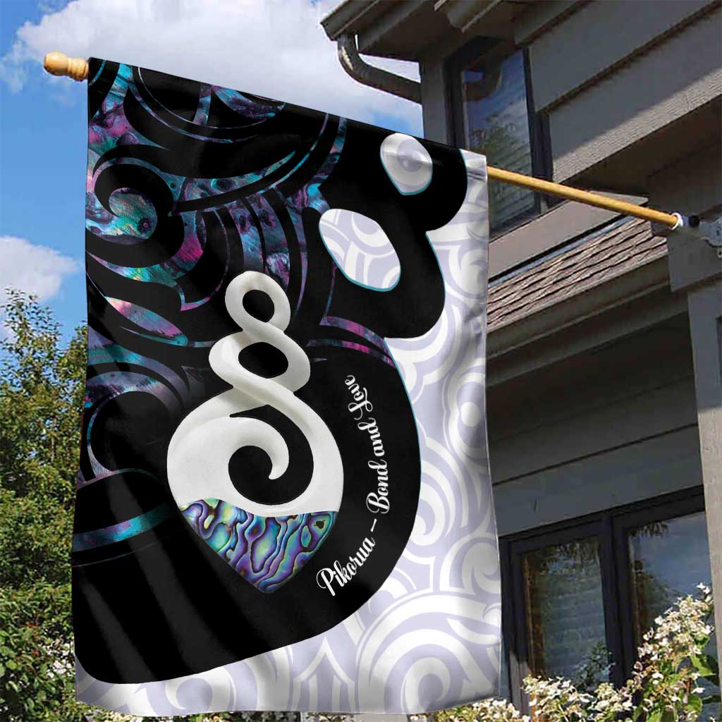 Aotearoa Pikorua Garden Flag NZ Twist - Bond And Love - Vibe Hoodie Shop