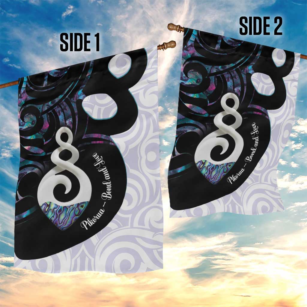 Aotearoa Pikorua Garden Flag NZ Twist - Bond And Love - Vibe Hoodie Shop