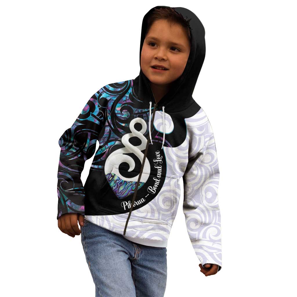 Aotearoa Pikorua Kid Hoodie NZ Twist - Bond And Love - Vibe Hoodie Shop