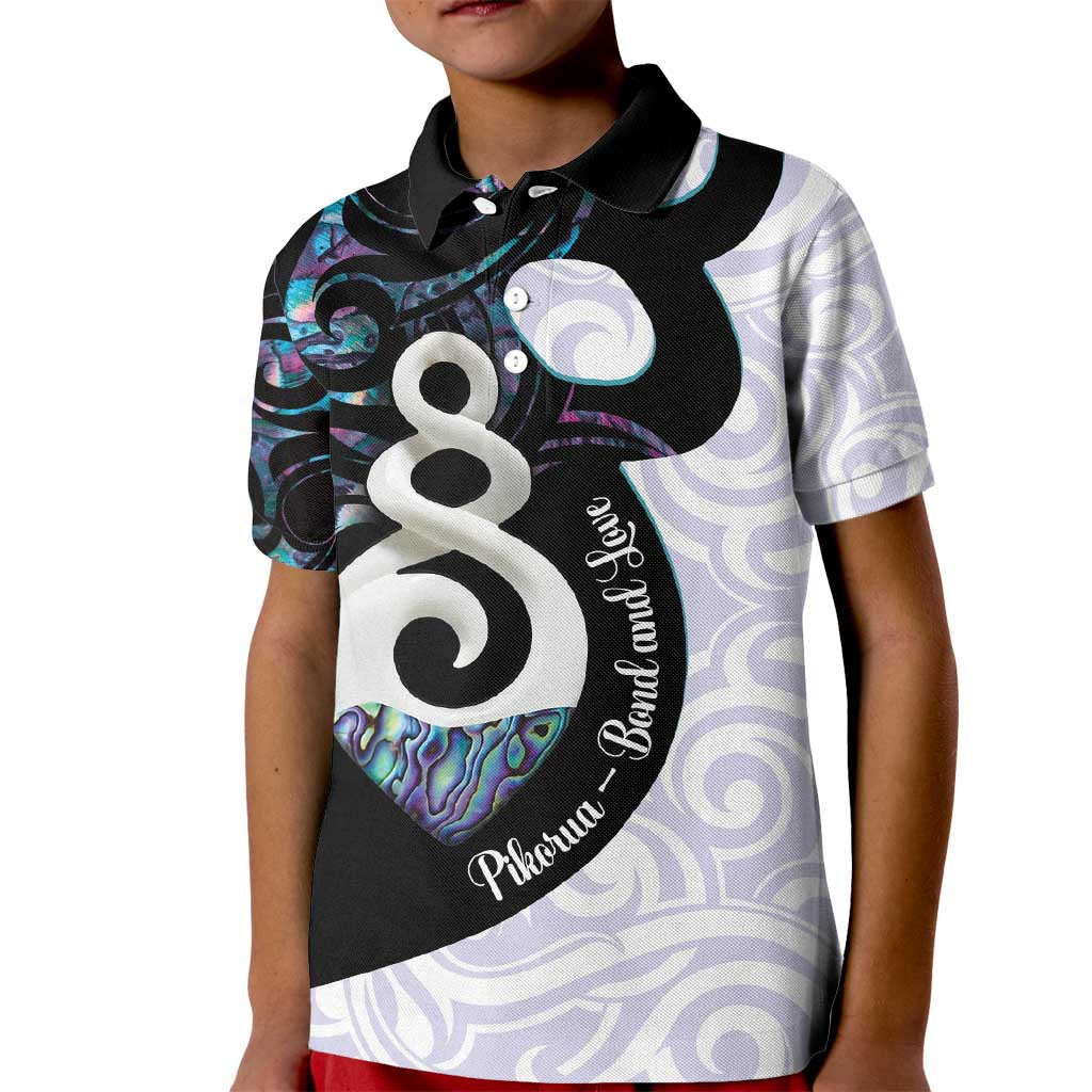 Aotearoa Pikorua Kid Polo Shirt NZ Twist - Bond And Love - Vibe Hoodie Shop