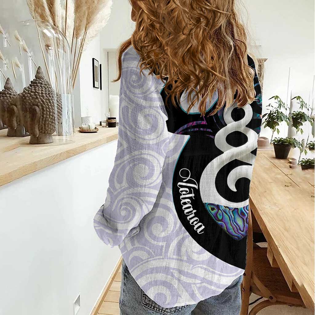 Aotearoa Pikorua Women Casual Shirt NZ Twist - Bond And Love - Vibe Hoodie Shop