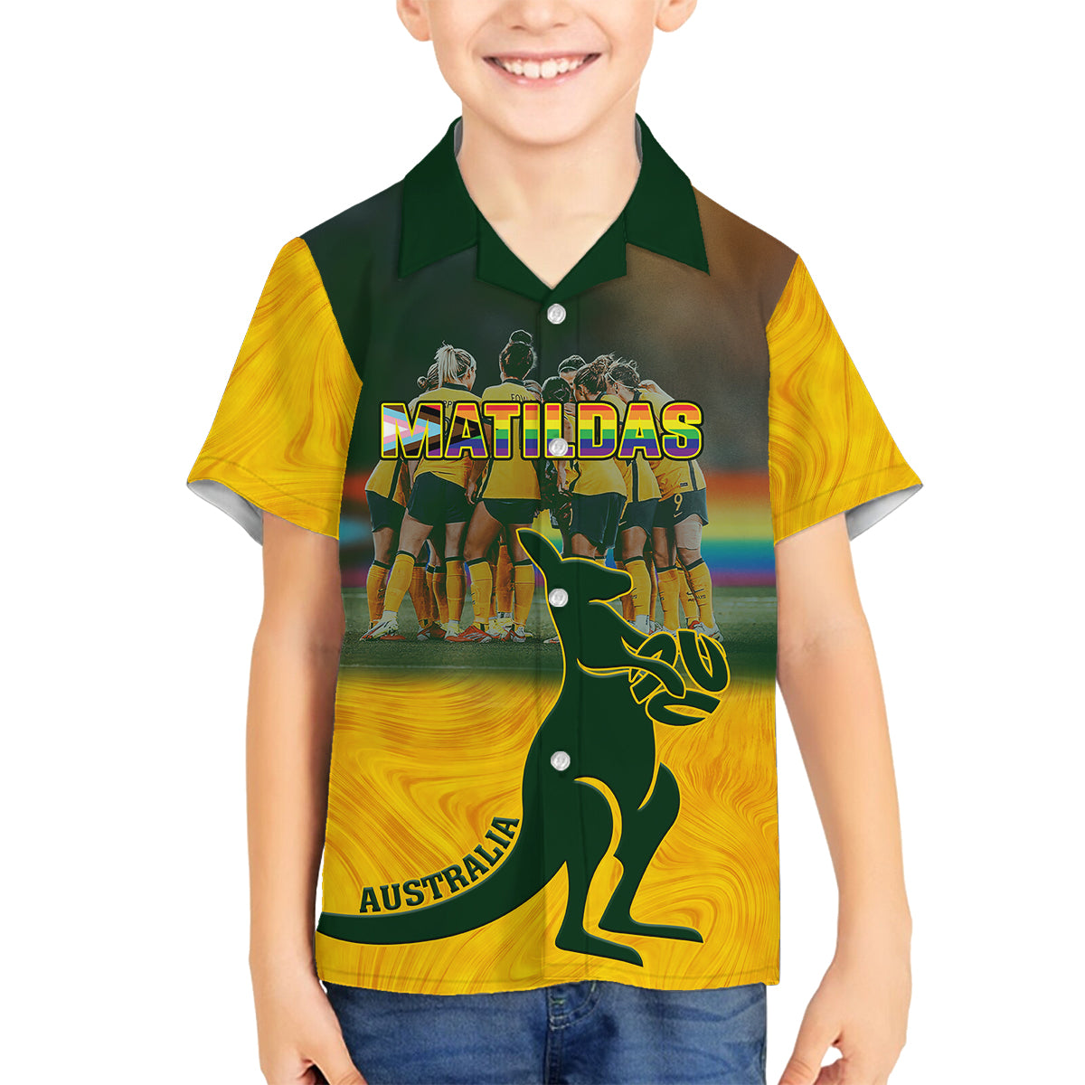 custom-matildas-pride-family-matching-mermaid-dress-and-hawaiian-shirt-lgbt-kangaroo-australian-proud