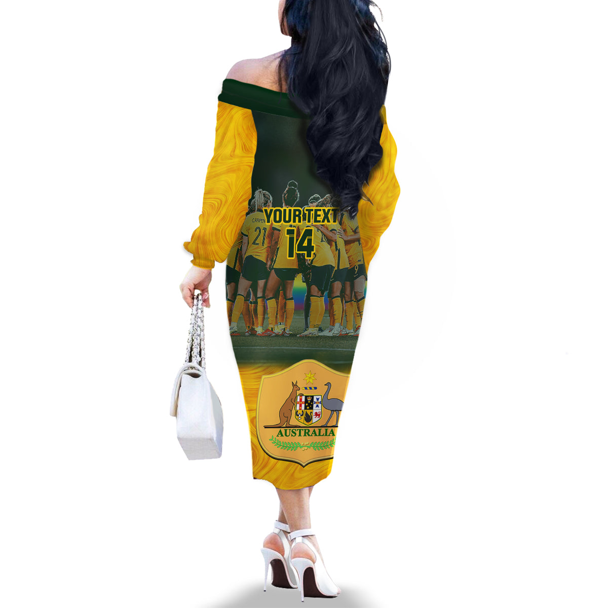 custom-matildas-pride-family-matching-off-shoulder-long-sleeve-dress-and-hawaiian-shirt-lgbt-kangaroo-australian-proud