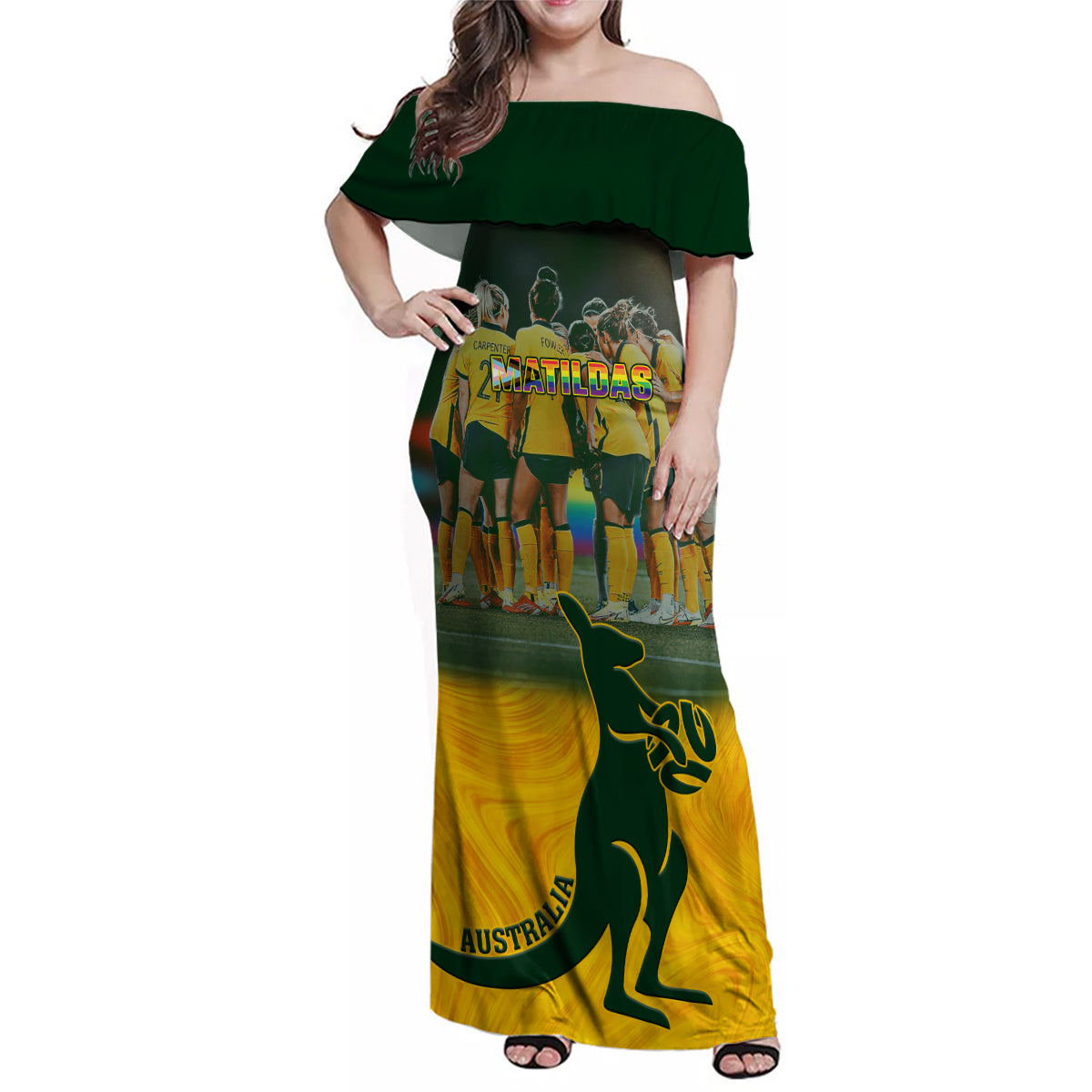 custom-matildas-pride-family-matching-off-shoulder-maxi-dress-and-hawaiian-shirt-lgbt-kangaroo-australian-proud