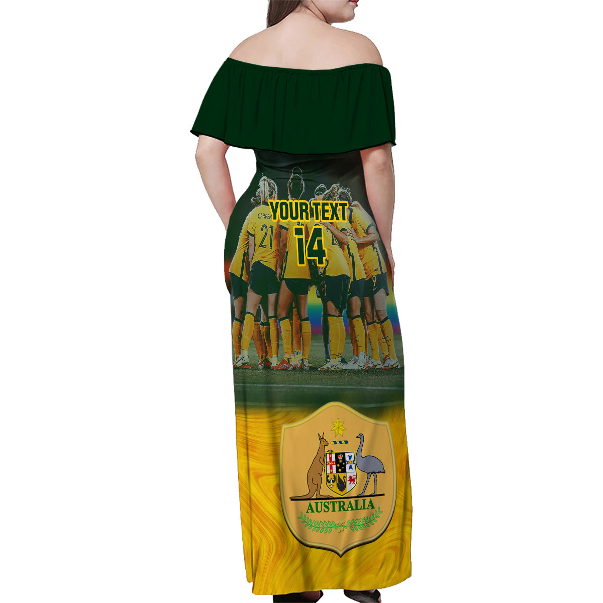 custom-matildas-pride-family-matching-off-shoulder-maxi-dress-and-hawaiian-shirt-lgbt-kangaroo-australian-proud