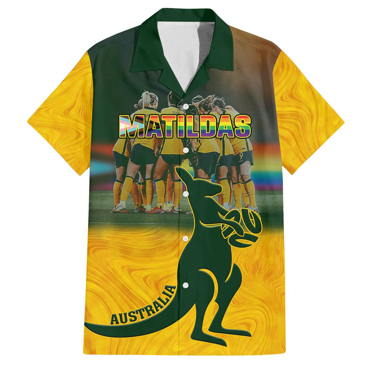 custom-matildas-pride-family-matching-summer-maxi-dress-and-hawaiian-shirt-lgbt-kangaroo-australian-proud