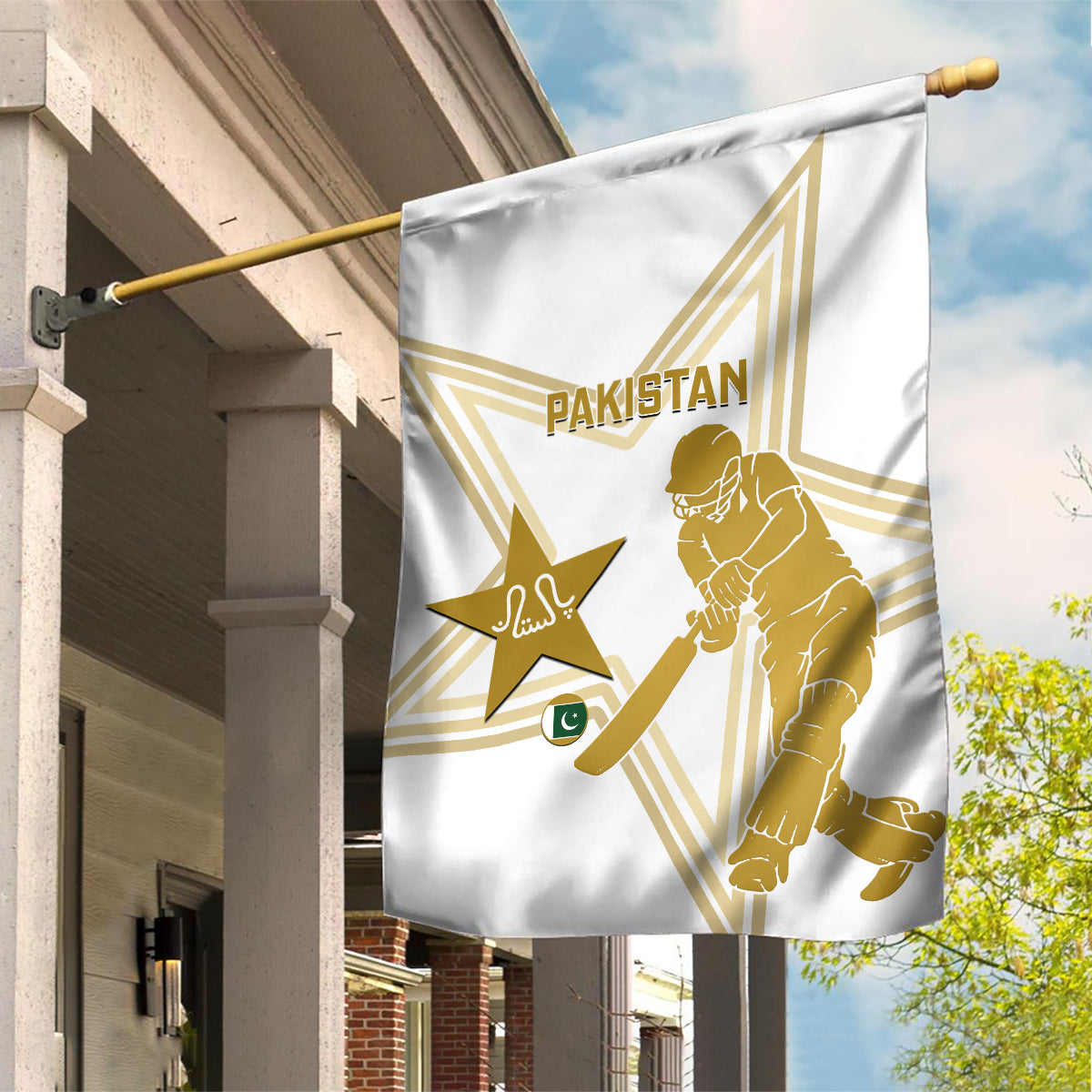 Pakistan Cricket Garden Flag 2023 Go Shaheens - Vibe Hoodie Shop