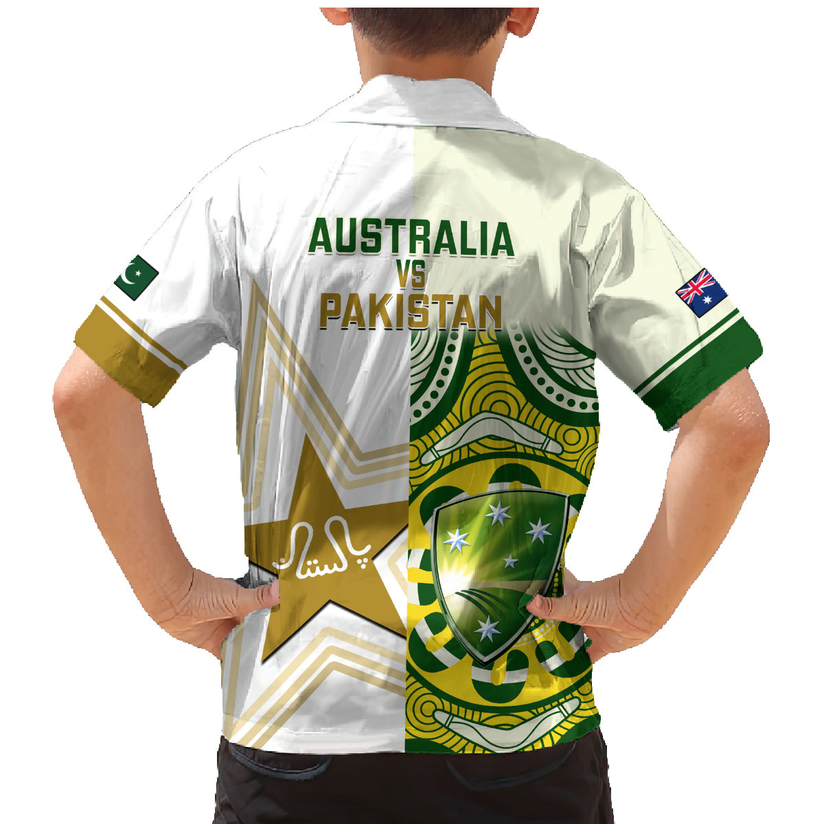 australia-and-pakistan-cricket-family-matching-mermaid-dress-and-hawaiian-shirt-boxing-day-2023-test-aussie-with-shaheens