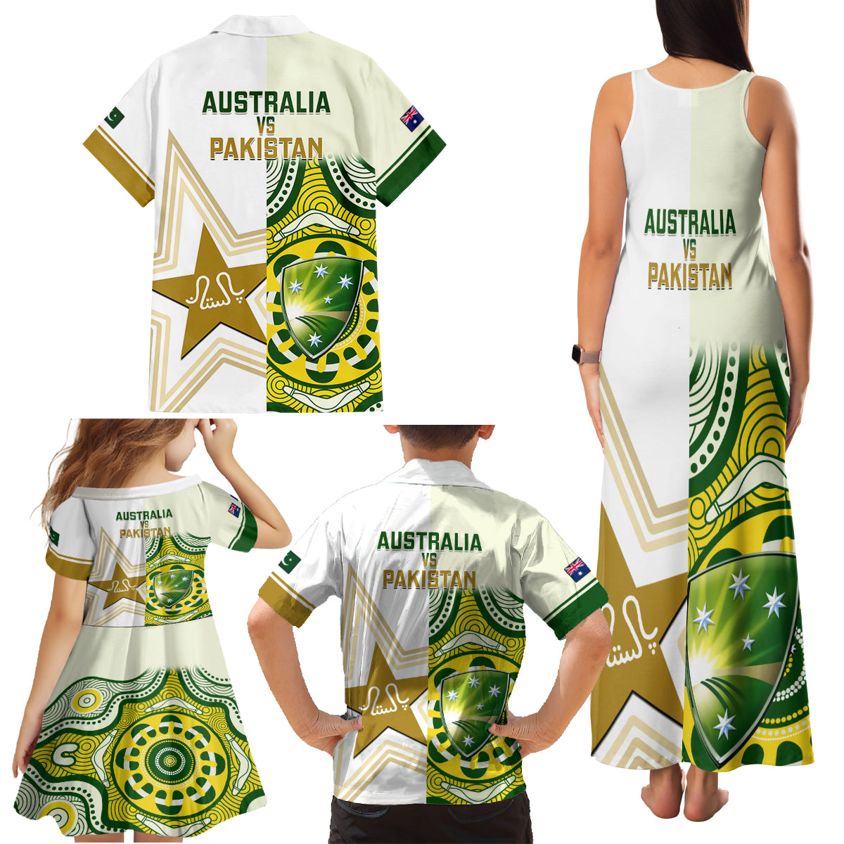 australia-and-pakistan-cricket-family-matching-tank-maxi-dress-and-hawaiian-shirt-boxing-day-2023-test-aussie-with-shaheens