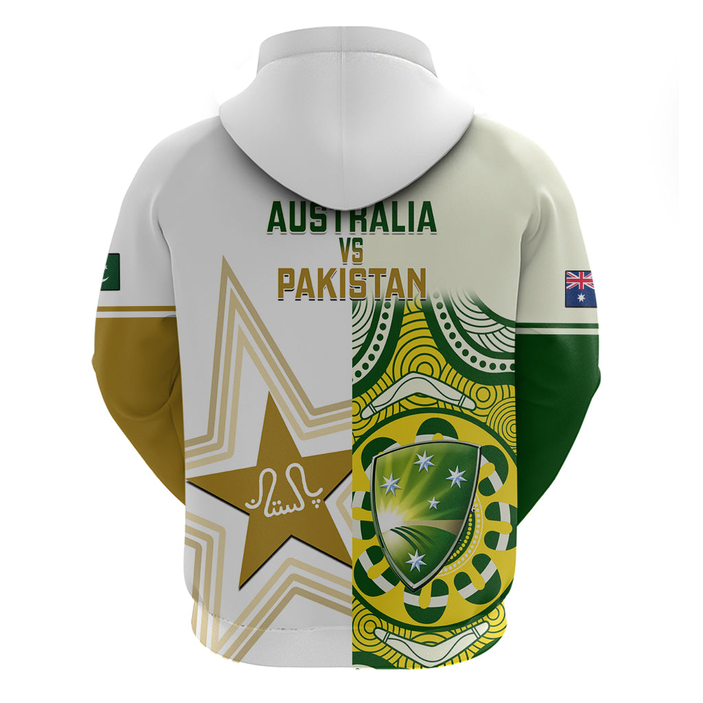 Australia And Pakistan Cricket Hoodie Boxing Day 2023 Test Aussie With Shaheens - Vibe Hoodie Shop
