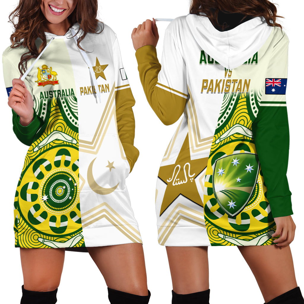 Australia And Pakistan Cricket Hoodie Dress Boxing Day 2023 Test Aussie With Shaheens - Vibe Hoodie Shop