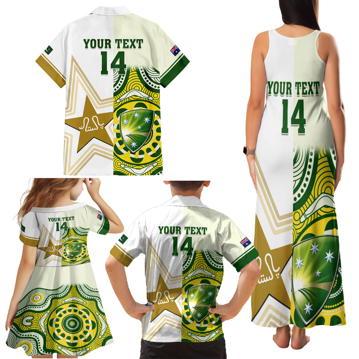 custom-australia-and-pakistan-cricket-family-matching-tank-maxi-dress-and-hawaiian-shirt-boxing-day-2023-test-aussie-with-shaheens