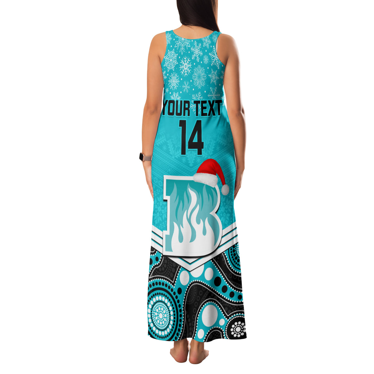 custom-brisbane-heat-cricket-christmas-family-matching-tank-maxi-dress-and-hawaiian-shirt-merry-xmas-2023-indigenous-art