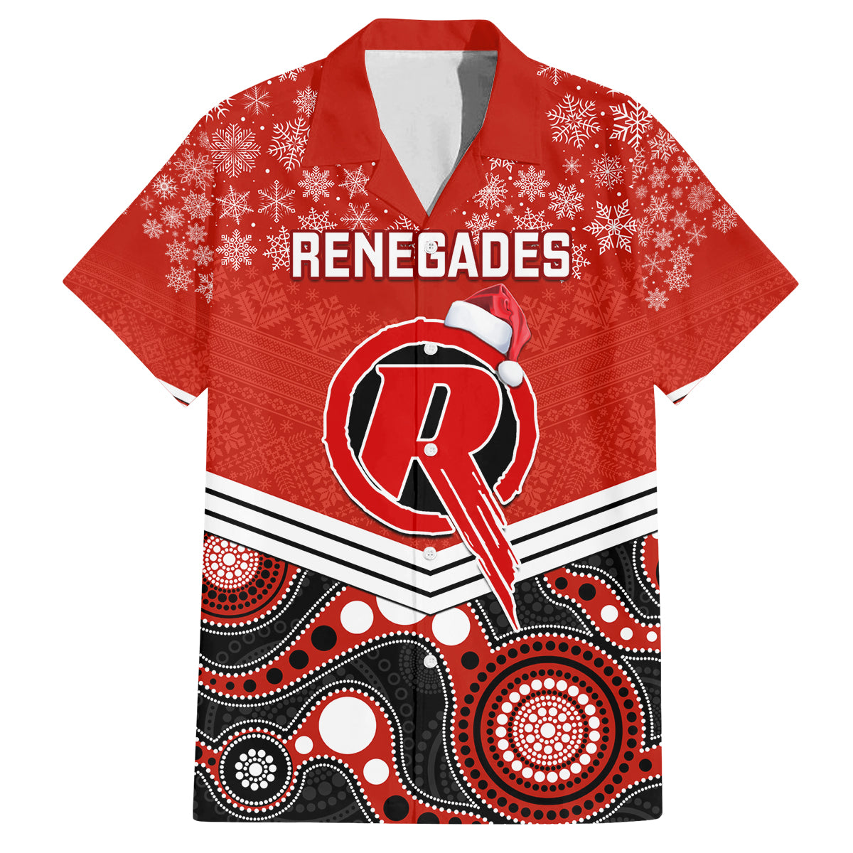 custom-melbourne-renegades-cricket-christmas-family-matching-long-sleeve-bodycon-dress-and-hawaiian-shirt-merry-xmas-2023-indigenous-art