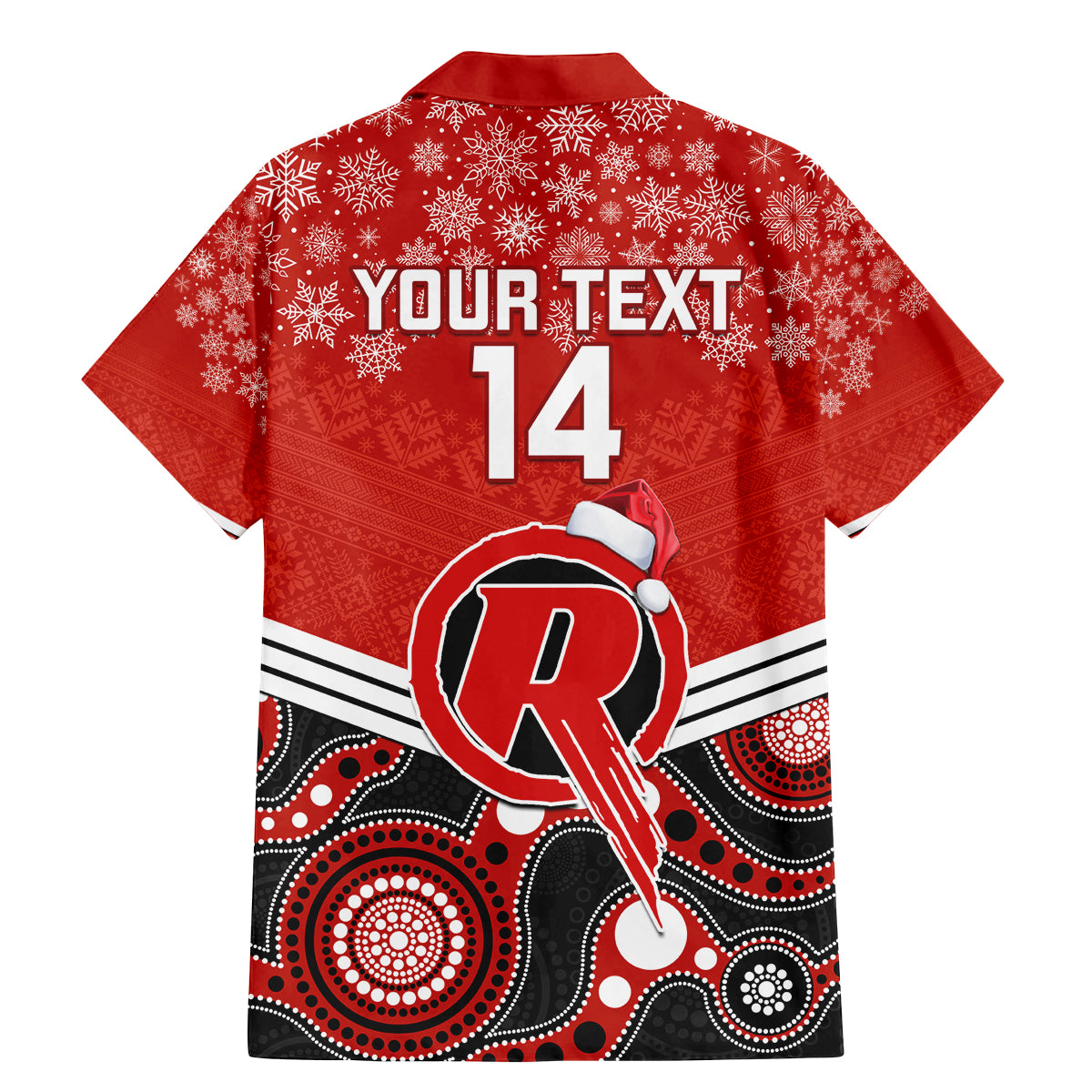 custom-melbourne-renegades-cricket-christmas-family-matching-mermaid-dress-and-hawaiian-shirt-merry-xmas-2023-indigenous-art