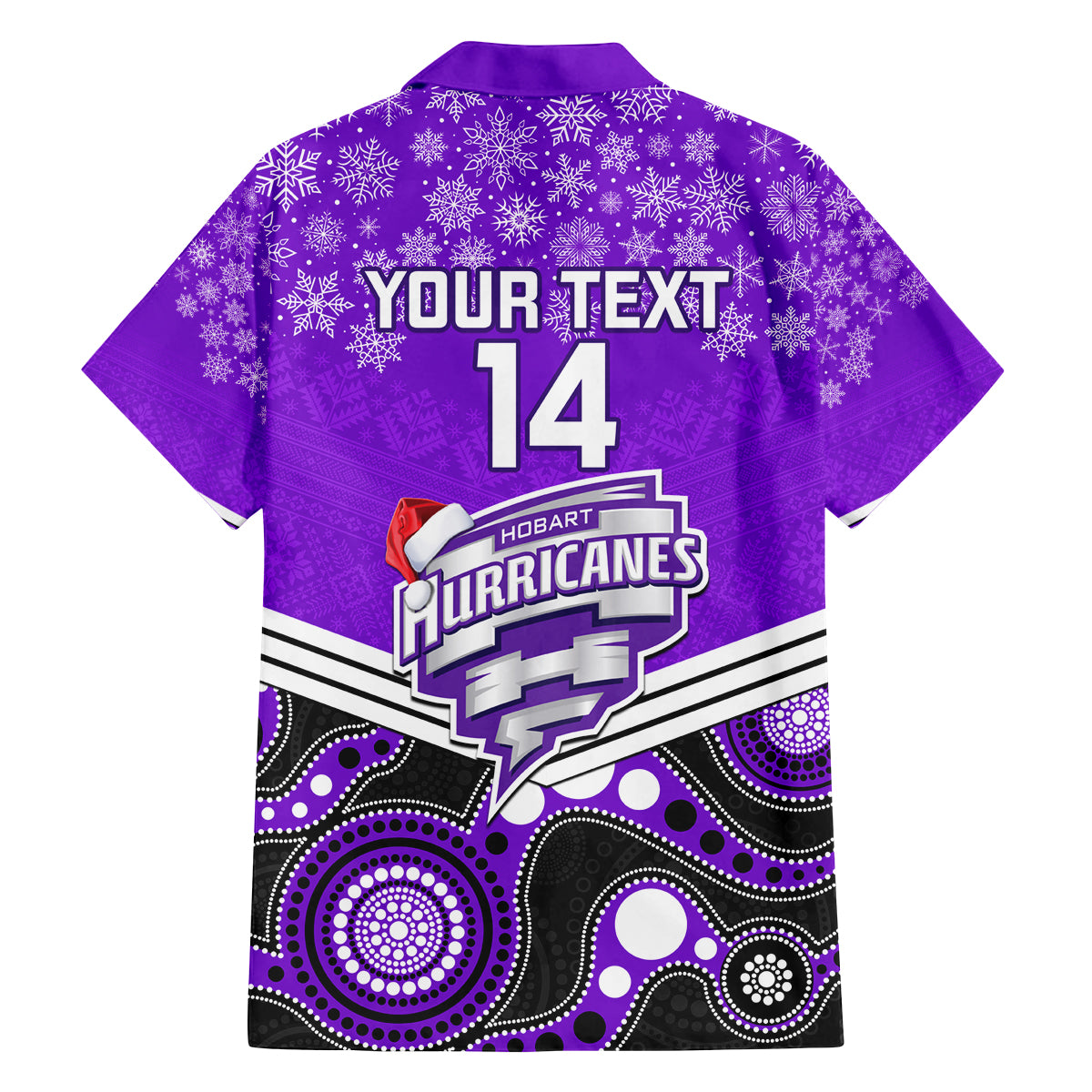 custom-hobart-hurricanes-cricket-christmas-family-matching-long-sleeve-bodycon-dress-and-hawaiian-shirt-merry-xmas-2023-indigenous-art