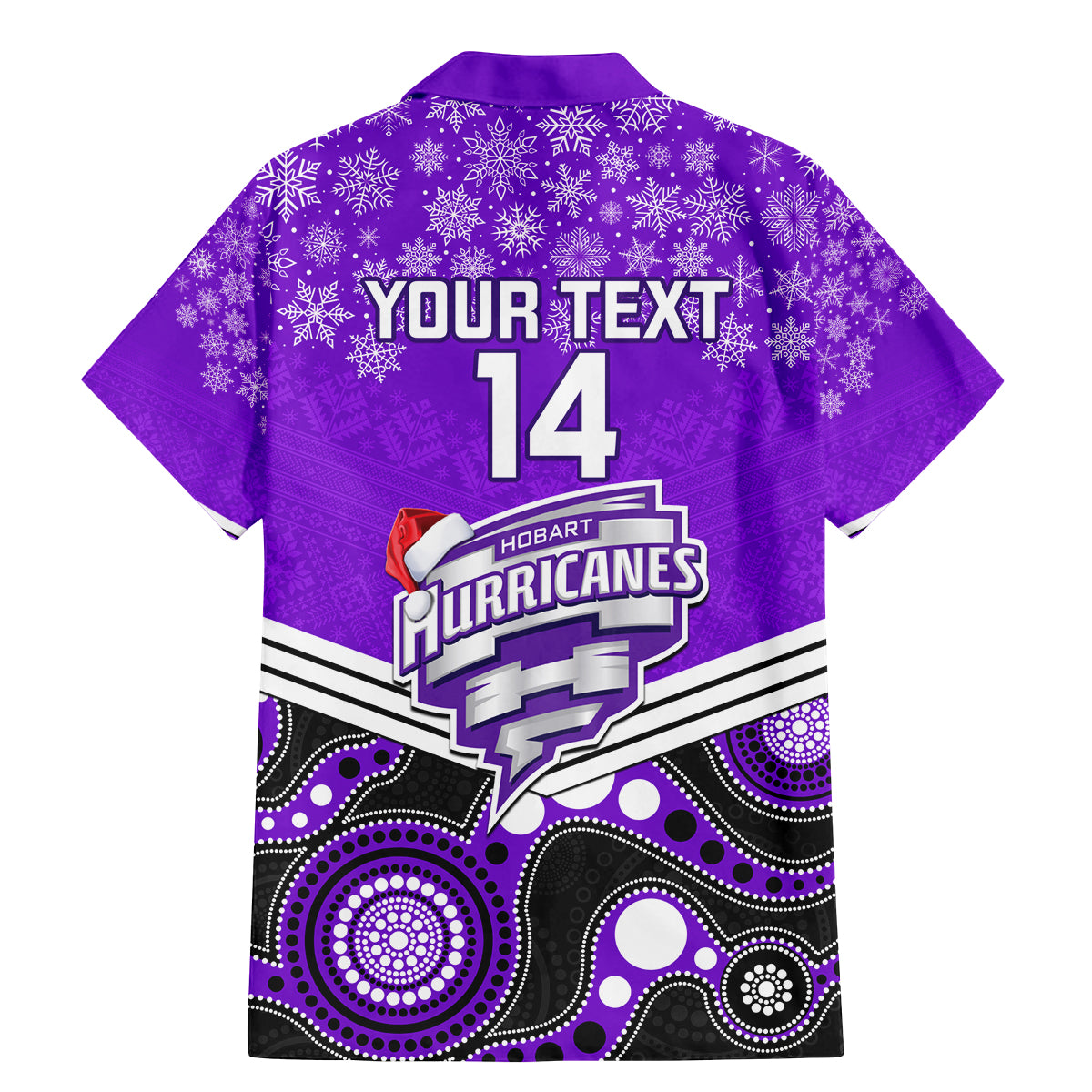 custom-hobart-hurricanes-cricket-christmas-family-matching-mermaid-dress-and-hawaiian-shirt-merry-xmas-2023-indigenous-art