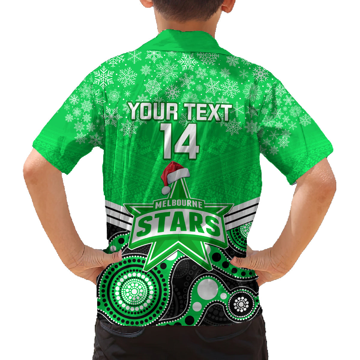 custom-melbourne-stars-cricket-christmas-family-matching-long-sleeve-bodycon-dress-and-hawaiian-shirt-merry-xmas-2023-indigenous-art