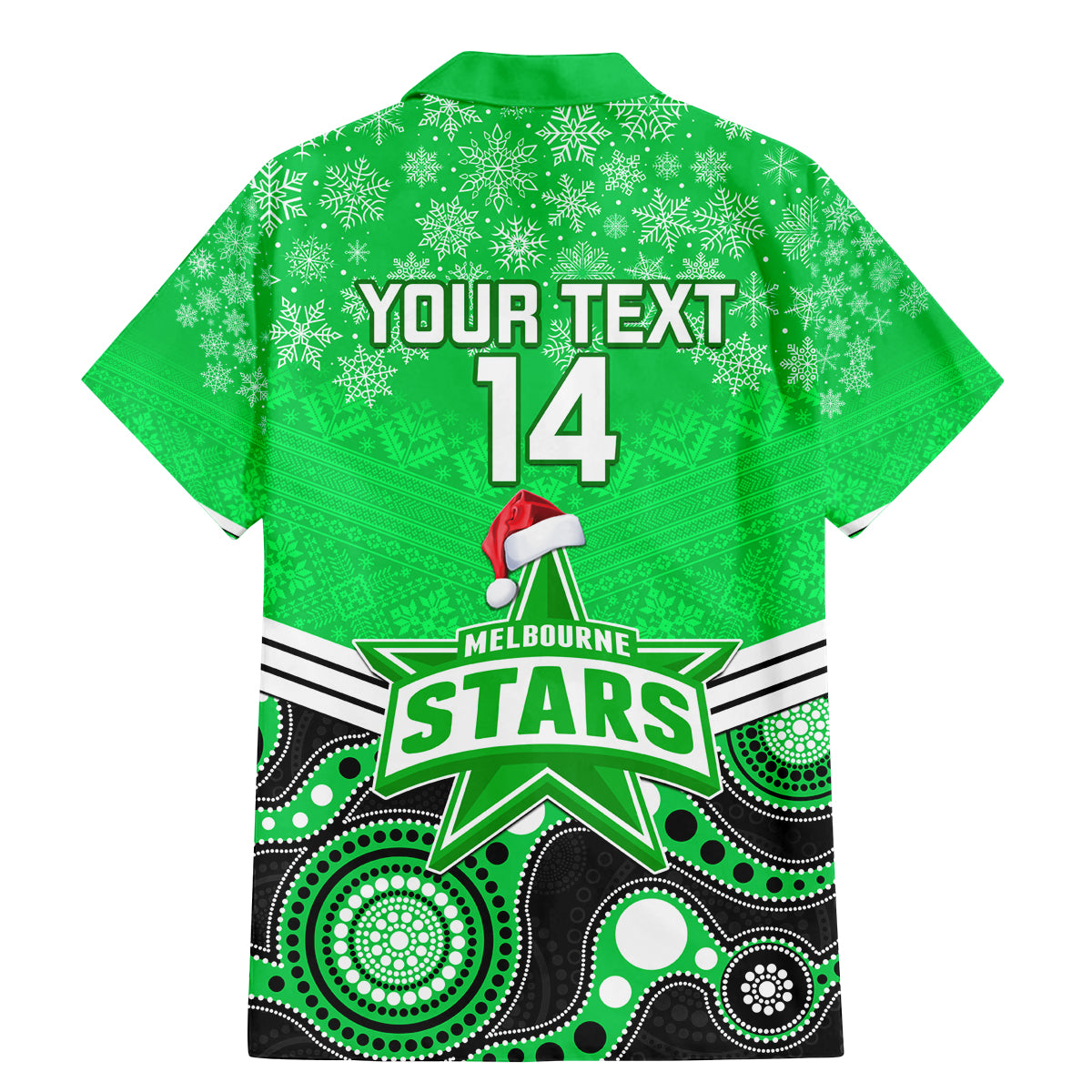 custom-melbourne-stars-cricket-christmas-family-matching-mermaid-dress-and-hawaiian-shirt-merry-xmas-2023-indigenous-art