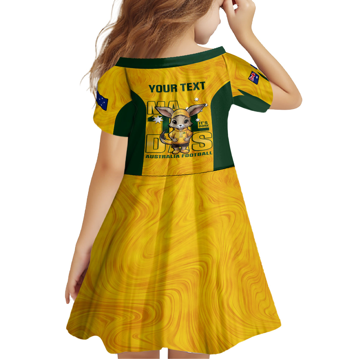 custom-matildas-family-matching-off-shoulder-maxi-dress-and-hawaiian-shirt-australian-cute-mascot-unique-gold-version