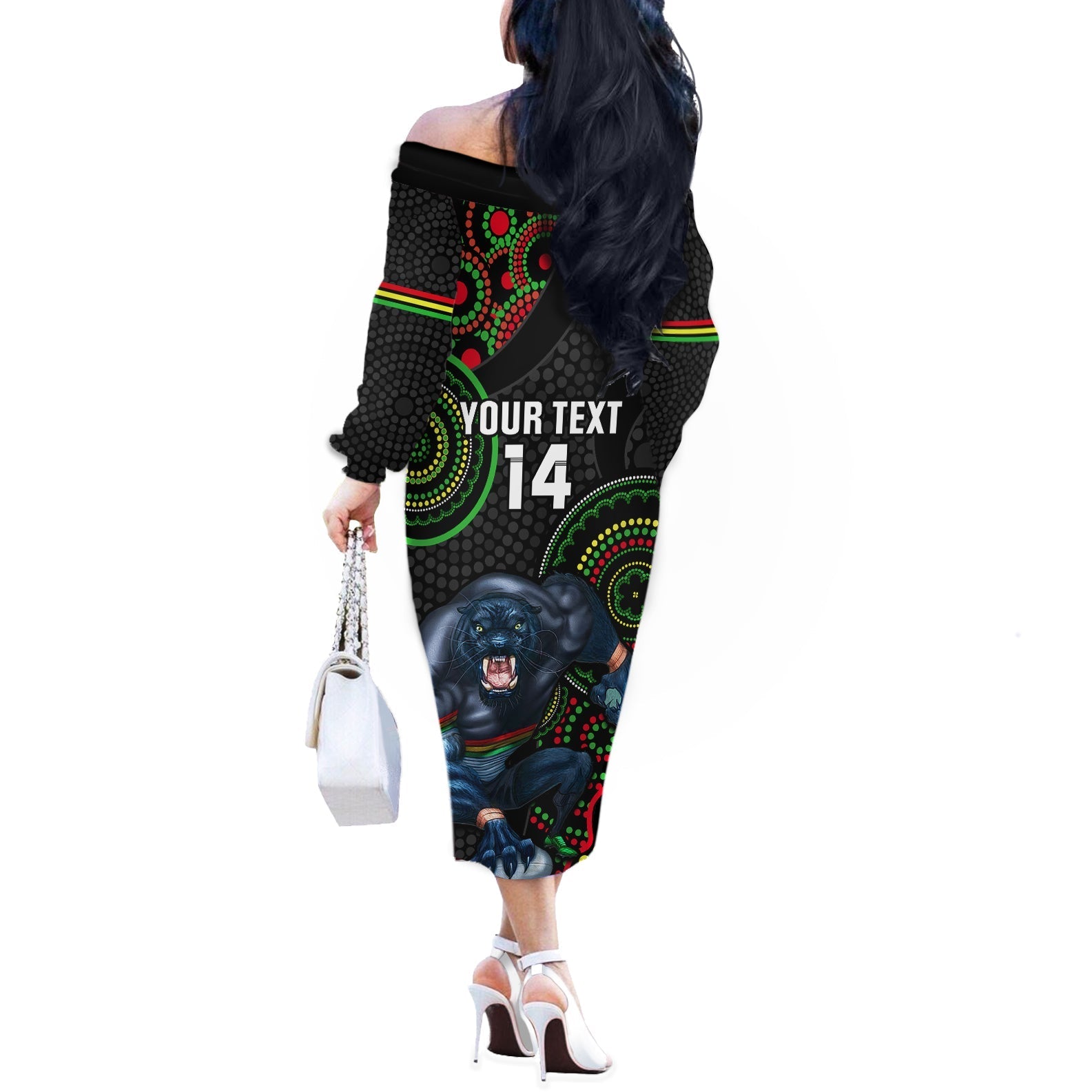 custom-nrl-panthers-off-the-shoulder-long-sleeve-dress-indigenous-penrith-dynamic-black-version