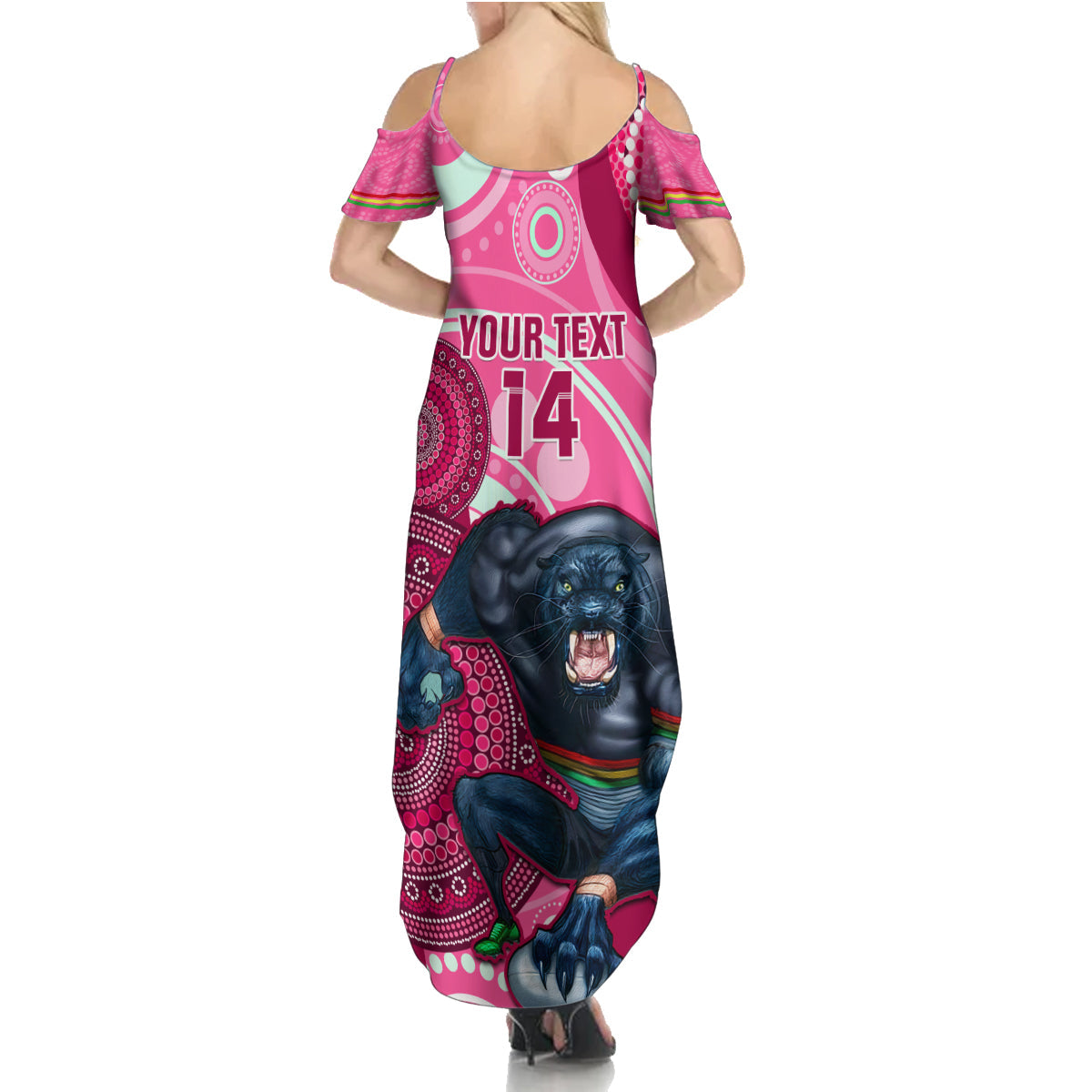 custom-nrl-panthers-summer-maxi-dress-indigenous-penrith-dynamic-pink-version