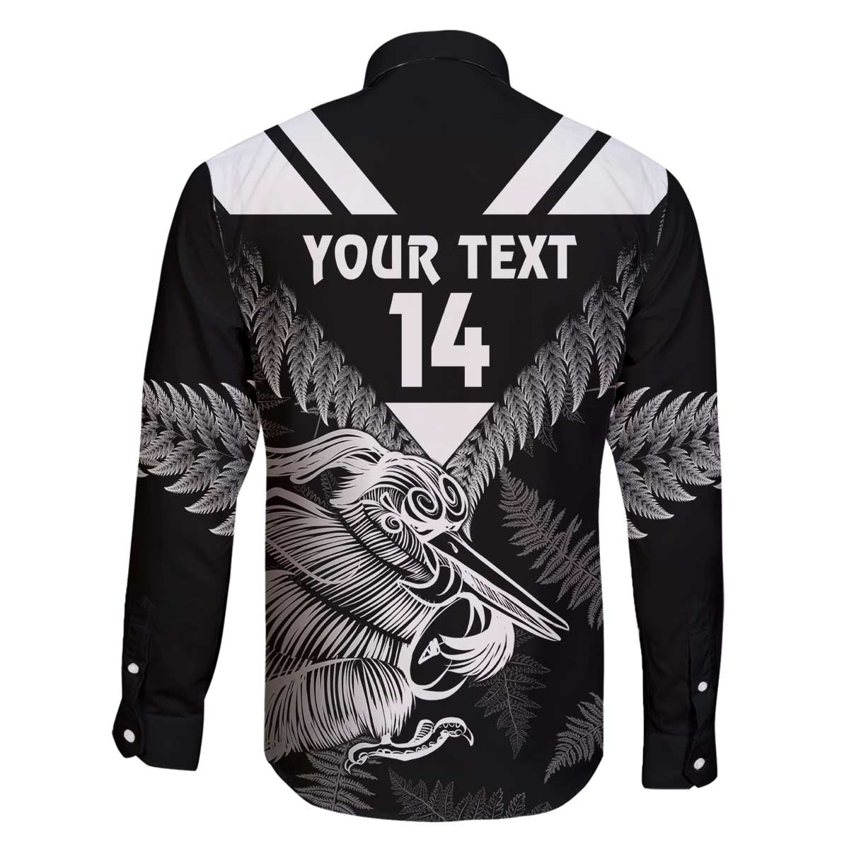 Aotearoa Silver Fern Rugby Custom Family Matching Off The Shoulder Long Sleeve Dress and Hawaiian Shirt 2024 Go Kiwi
