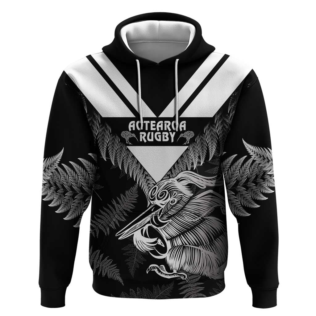 Aotearoa Silver Fern Rugby Custom Hoodie 2024 Go Kiwi - Vibe Hoodie Shop
