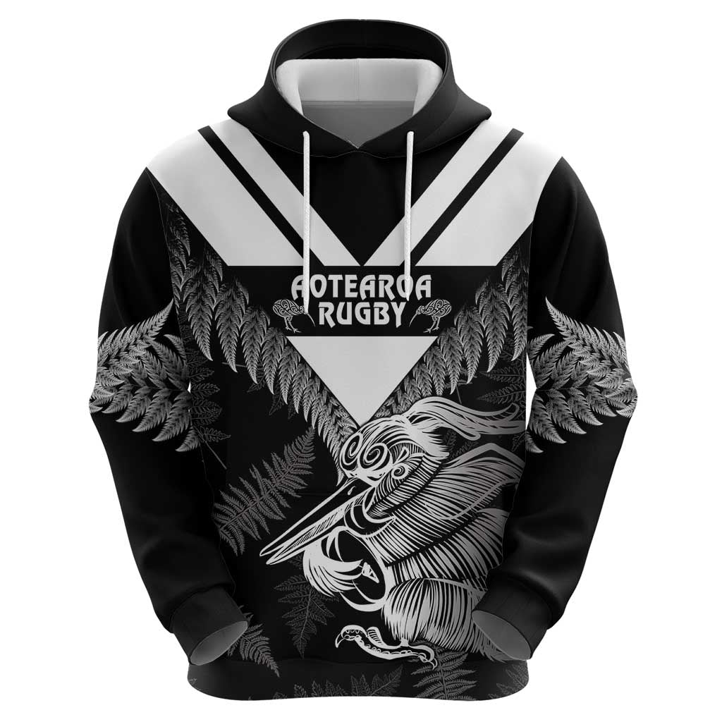 Aotearoa Silver Fern Rugby Custom Hoodie 2024 Go Kiwi - Vibe Hoodie Shop