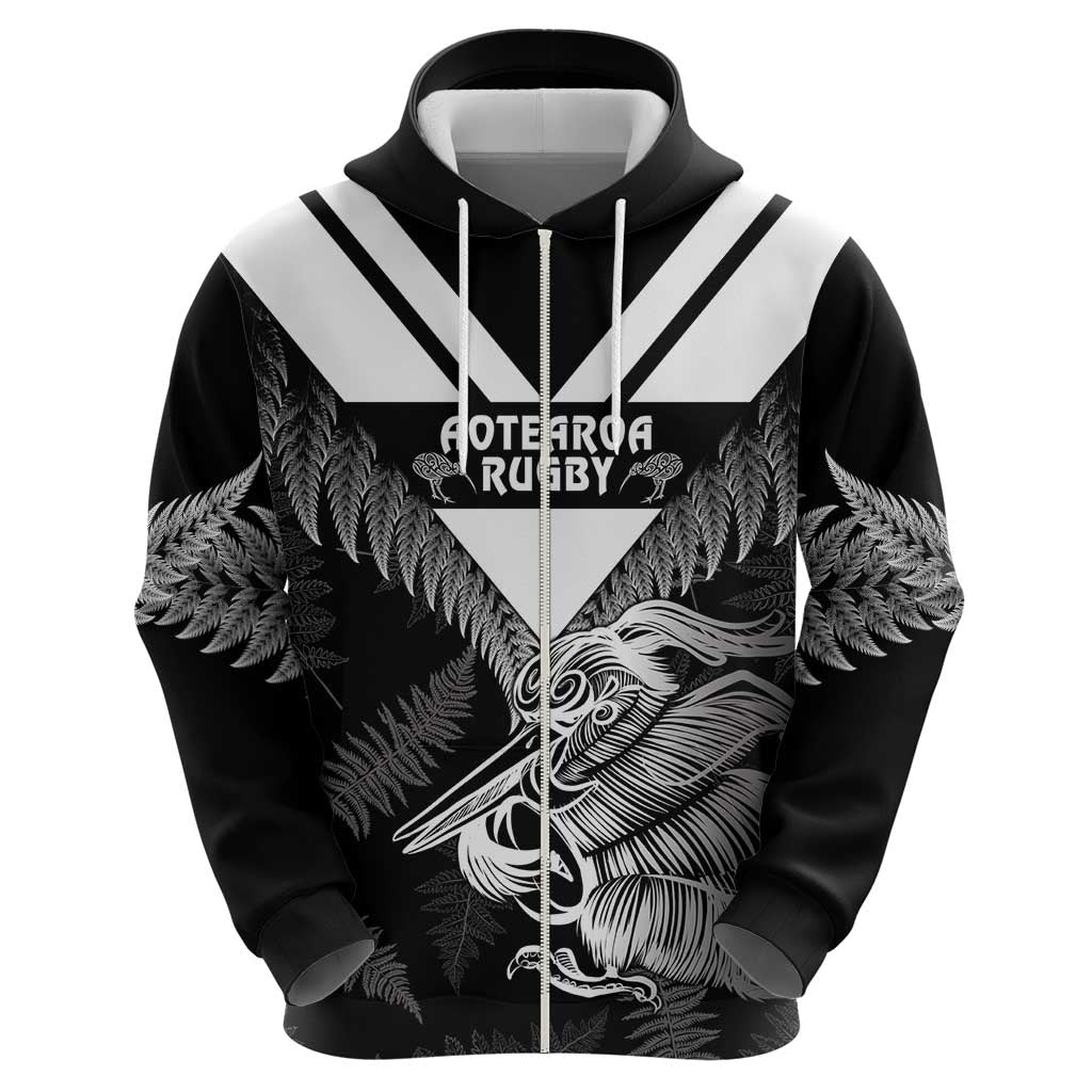 Aotearoa Silver Fern Rugby Custom Hoodie 2024 Go Kiwi - Vibe Hoodie Shop