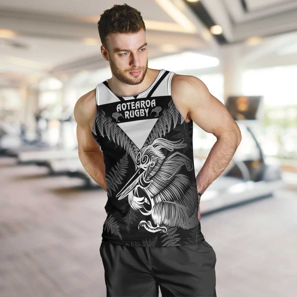 Aotearoa Silver Fern Rugby Custom Men Tank Top 2024 Go Kiwi - Vibe Hoodie Shop