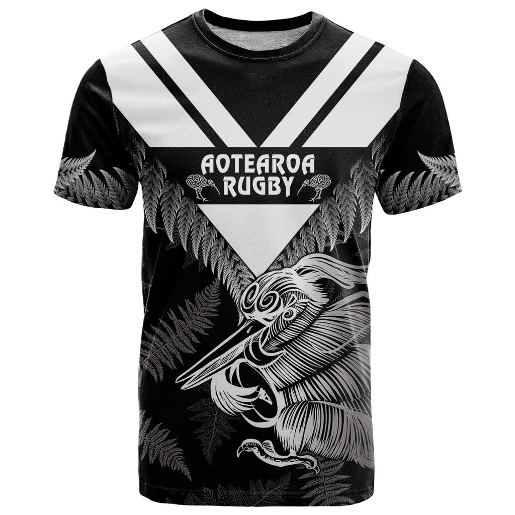 Aotearoa Silver Fern Rugby Custom T Shirt 2024 Go Kiwi - Vibe Hoodie Shop