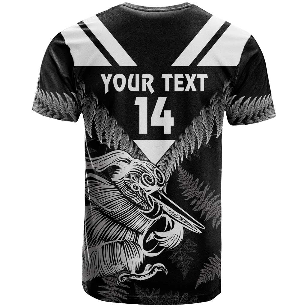 Aotearoa Silver Fern Rugby Custom T Shirt 2024 Go Kiwi - Vibe Hoodie Shop