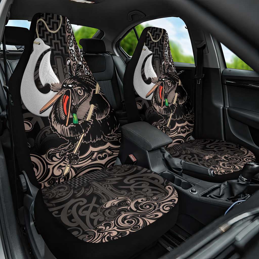 Aotearoa Hei Matau Car Seat Cover Haka Kiwi Mix Maori Mangopare - Vibe Hoodie Shop