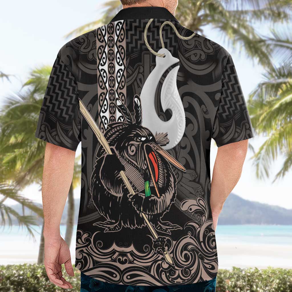 Aotearoa Hei Matau Hawaiian Shirt Haka Kiwi Mix Maori Mangopare - Vibe Hoodie Shop