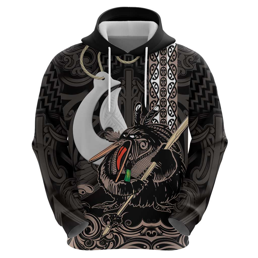 Aotearoa Hei Matau Hoodie Haka Kiwi Mix Maori Mangopare - Vibe Hoodie Shop