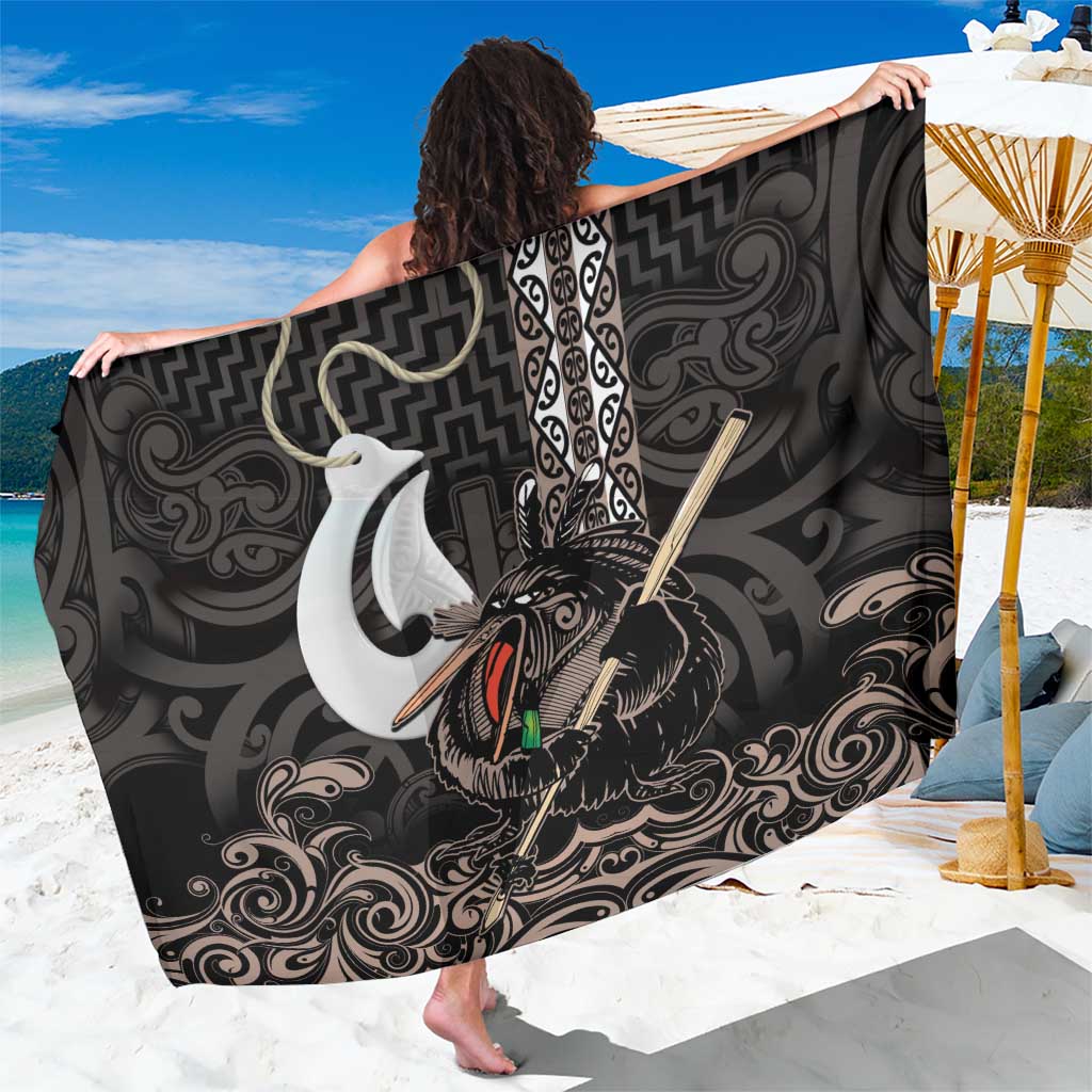 Aotearoa Hei Matau Sarong Haka Kiwi Mix Maori Mangopare - Vibe Hoodie Shop