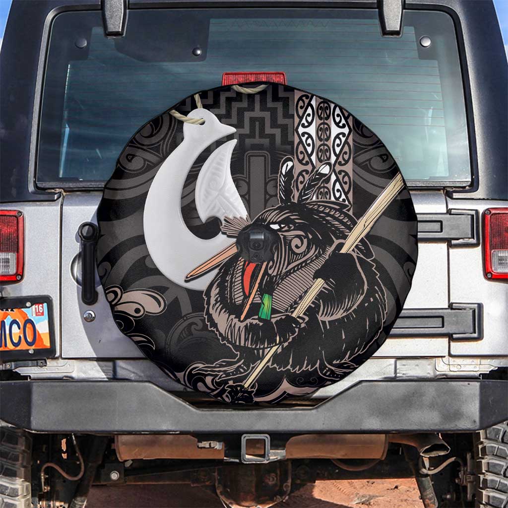 Aotearoa Hei Matau Spare Tire Cover Haka Kiwi Mix Maori Mangopare - Vibe Hoodie Shop