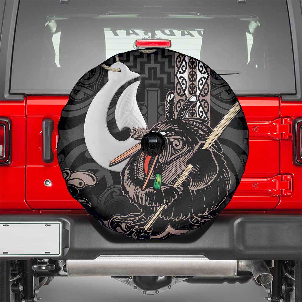 Aotearoa Hei Matau Spare Tire Cover Haka Kiwi Mix Maori Mangopare - Vibe Hoodie Shop