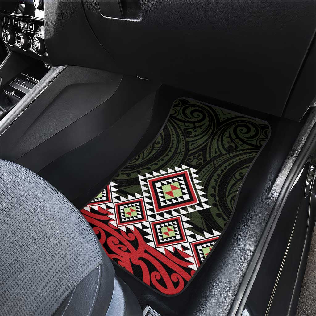 Kia Ora Aotearoa Car Mats 2025 Pasifika Maori Taniko Motifs