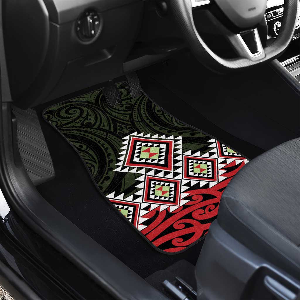 Kia Ora Aotearoa Car Mats 2025 Pasifika Maori Taniko Motifs