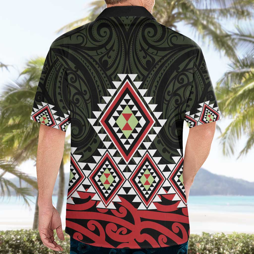 Kia Ora Aotearoa Hawaiian Shirt 2025 Pasifika Maori Taniko Motifs - Vibe Hoodie Shop