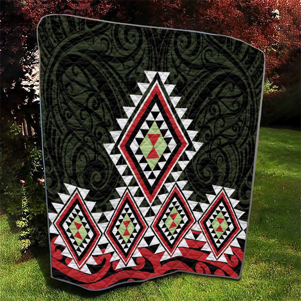 Kia Ora Aotearoa Quilt 2025 Pasifika Maori Taniko Motifs - Vibe Hoodie Shop