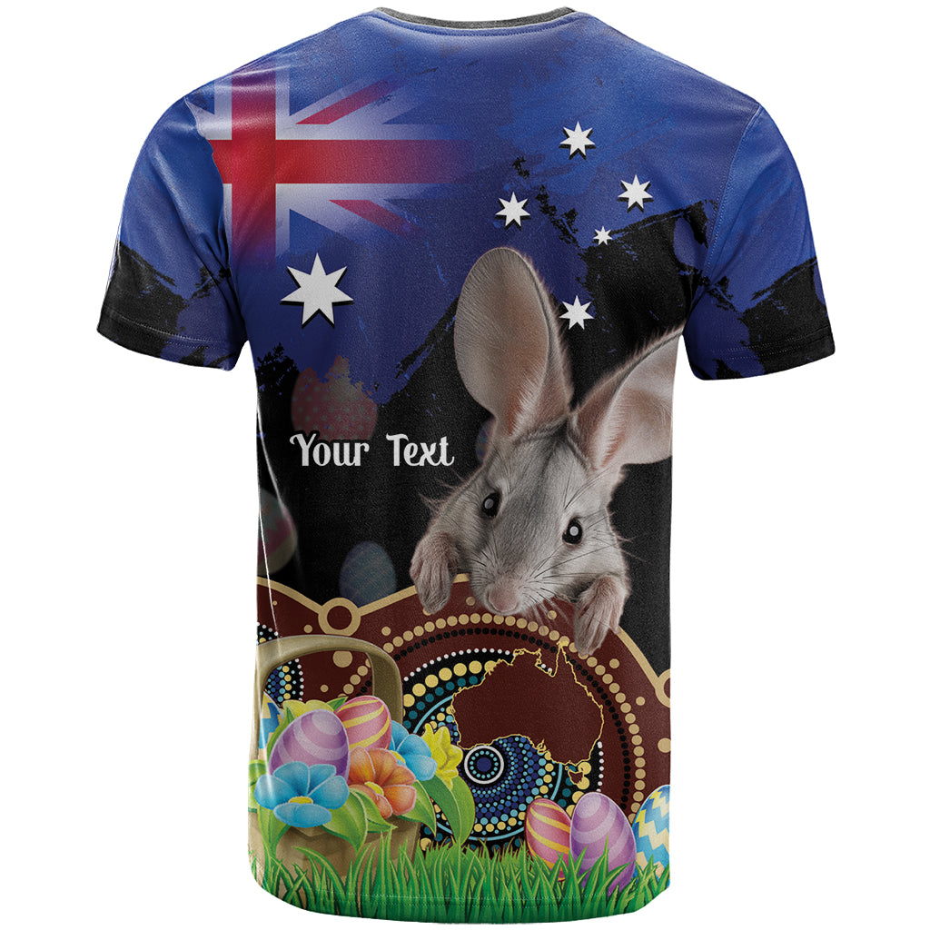 Personalised Australia Easter Day T Shirt Aussie Bilby Aboriginal Art - Vibe Hoodie Shop